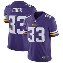 Load image into Gallery viewer, Men&#39;s Minnesota Vikings Dalvin Cook Nike Purple Vapor Untouchable Limited Jersey