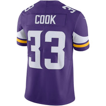 Load image into Gallery viewer, Men&#39;s Minnesota Vikings Dalvin Cook Nike Purple Vapor Untouchable Limited Jersey