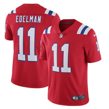 Load image into Gallery viewer, Men&#39;s New England Patriots Julian Edelman Nike Red Alternate Vapor Limited Jersey