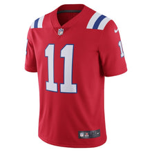 Load image into Gallery viewer, Men&#39;s New England Patriots Julian Edelman Nike Red Alternate Vapor Limited Jersey