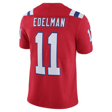 Load image into Gallery viewer, Men&#39;s New England Patriots Julian Edelman Nike Red Alternate Vapor Limited Jersey