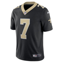 Load image into Gallery viewer, Men&#39;s New Orleans Saints Taysom Hill Nike Black Vapor Limited Jersey