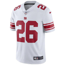 Load image into Gallery viewer, Men&#39;s New York Giants Saquon Barkley Nike White Vapor Untouchable Limited Jersey