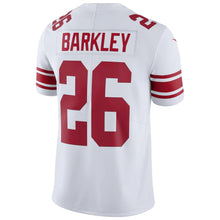 Load image into Gallery viewer, Men&#39;s New York Giants Saquon Barkley Nike White Vapor Untouchable Limited Jersey