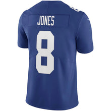 Load image into Gallery viewer, Men&#39;s New York Giants Daniel Jones Nike Royal Vapor Limited Jersey