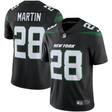Load image into Gallery viewer, Men&#39;s New York Jets Curtis Martin Nike Stealth Black Retired Player Limited Team Jersey