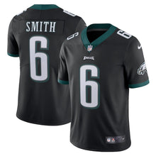 Load image into Gallery viewer, Men&#39;s Philadelphia Eagles DeVonta Smith Nike Black Alternate Vapor Limited Jersey