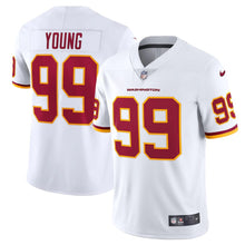 Load image into Gallery viewer, Men&#39;s Washington Football Team Chase Young Nike White Vapor Limited Jersey