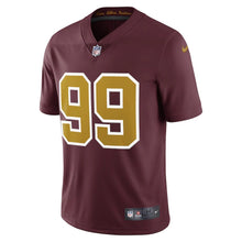 Load image into Gallery viewer, Men&#39;s Washington Football Team Chase Young Nike Burgundy Alternate Vapor Limited Jersey