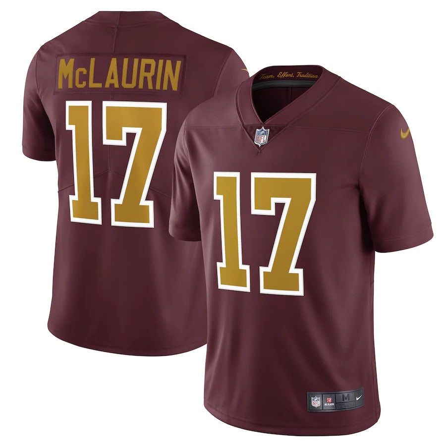 Men's Washington Football Team Terry McLaurin Nike Burgundy Alternate Vapor Limited Jersey