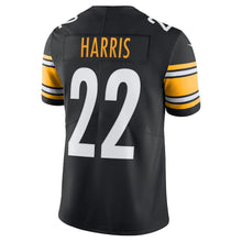 Load image into Gallery viewer, Men&#39;s Pittsburgh Steelers Najee Harris Nike Black Vapor Limited Jersey