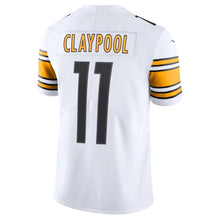 Load image into Gallery viewer, Men&#39;s Pittsburgh Steelers Chase Claypool Nike White Vapor Limited Jersey