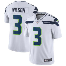 Load image into Gallery viewer, Men&#39;s Seattle Seahawks Russell Wilson Nike White Vapor Untouchable Limited Player Jersey