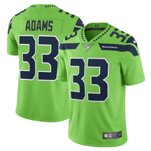 Load image into Gallery viewer, Men&#39;s Seattle Seahawks Jamal Adams Nike Neon Green Vapor Limited Player Jersey
