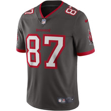Load image into Gallery viewer, Men&#39;s Tampa Bay Buccaneers Rob Gronkowski Nike Pewter Alternate Vapor Limited Jersey