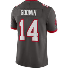 Load image into Gallery viewer, Men&#39;s Tampa Bay Buccaneers Chris Godwin Nike Pewter Alternate Vapor Limited Jersey