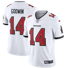 Load image into Gallery viewer, Men&#39;s Tampa Bay Buccaneers Chris Godwin Nike White Vapor Limited Player Jersey