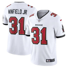 Load image into Gallery viewer, Men&#39;s Tampa Bay Buccaneers Antoine Winfield Nike White Vapor Limited Player Jersey