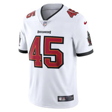 Load image into Gallery viewer, Men&#39;s Tampa Bay Buccaneers Devin White Nike White Vapor Limited Player Jersey