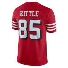 Load image into Gallery viewer, Men&#39;s San Francisco 49ers George Kittle Nike Red Alternate Vapor Limited Player Jersey