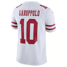 Load image into Gallery viewer, Men&#39;s San Francisco 49ers Jimmy Garoppolo Nike White Vapor Untouchable Limited Jersey
