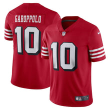 Load image into Gallery viewer, Men&#39;s San Francisco 49ers Jimmy Garoppolo Nike Red Alternate Vapor Limited Jersey