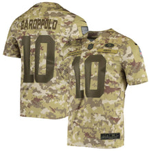 Load image into Gallery viewer, Men&#39;s San Francisco 49ers Jimmy Garoppolo Nike Camo Salute To Service Limited Player Jersey