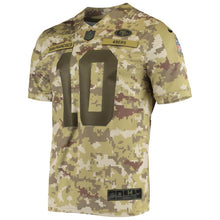 Load image into Gallery viewer, Men&#39;s San Francisco 49ers Jimmy Garoppolo Nike Camo Salute To Service Limited Player Jersey