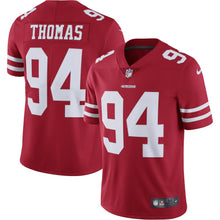 Load image into Gallery viewer, Men&#39;s San Francisco 49ers Solomon Thomas Nike Scarlet Vapor Untouchable Limited Jersey