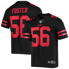 Load image into Gallery viewer, Men&#39;s San Francisco 49ers Reuben Foster Nike Black Vapor Limited Player Jersey