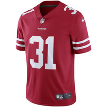 Load image into Gallery viewer, Men&#39;s San Francisco 49ers Raheem Mostert Nike Scarlet Vapor Limited Jersey