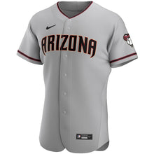 Load image into Gallery viewer, Men&#39;s Arizona Diamondbacks Nike Gray Road Authentic Team Jersey
