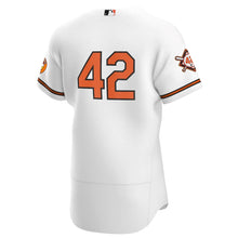 Load image into Gallery viewer, Men&#39;s Baltimore Orioles Nike White Home Jackie Robinson Day Authentic Jersey
