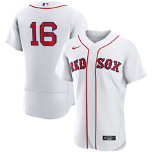 Load image into Gallery viewer, Men&#39;s Boston Red Sox Andrew Benintendi Nike White Home Authentic Player Jersey