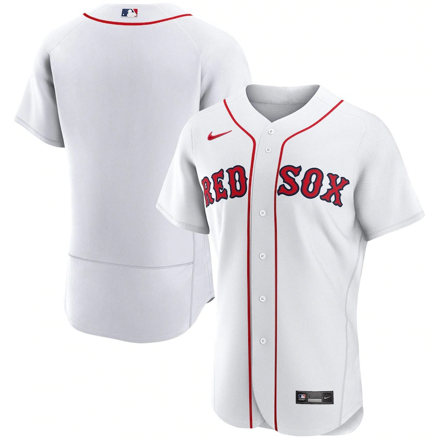 Men's Boston Red Sox Nike White Home Authentic Team Jersey