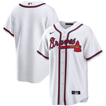 Load image into Gallery viewer, Men&#39;s Atlanta Braves Nike White Home Replica Team Jersey