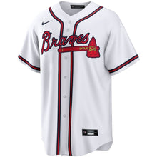 Load image into Gallery viewer, Men&#39;s Atlanta Braves Nike White Home Replica Team Jersey