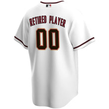 Load image into Gallery viewer, Men&#39;s Arizona Diamondbacks Nike White Home Pick-A-Player Retired Roster Replica Jersey