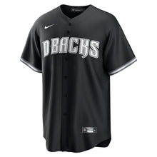 Load image into Gallery viewer, Men&#39;s Arizona Diamondbacks Nike Black/White Official Replica Jersey