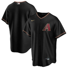 Load image into Gallery viewer, Men&#39;s Arizona Diamondbacks Nike Black Alternate Replica Team Jersey