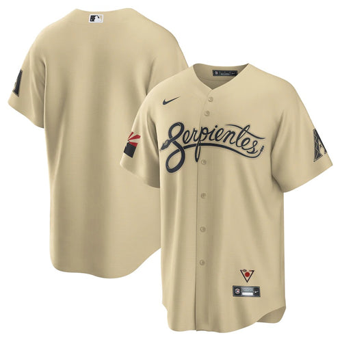 Men's Arizona Diamondbacks Nike Gold 2021 City Connect Replica Jersey