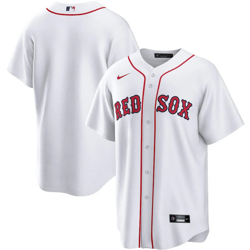 Men's Boston Red Sox Nike White Home Replica Team Jersey