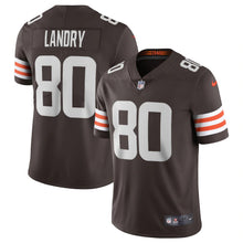 Load image into Gallery viewer, Men&#39;s Cleveland Browns Jarvis Landry Nike Brown Vapor Limited Player Jersey