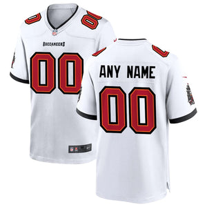 Men's Nike Tampa Bay Buccaneers White Custom Game Jersey
