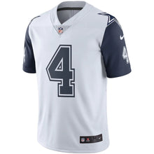 Load image into Gallery viewer, Men&#39;s Dallas Cowboys Dak Prescott Nike Color Rush Vapor Limited Jersey