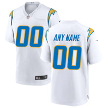 Load image into Gallery viewer, Men&#39;s Los Angeles Chargers Nike White Custom Game Jersey