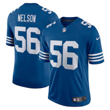 Load image into Gallery viewer, Men&#39;s Indianapolis Colts Quenton Nelson Nike Royal Alternate Vapor Limited Jersey