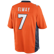 Load image into Gallery viewer, Mens Nike John Elway Orange Denver Broncos Retired Player Limited Jersey
