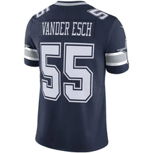 Load image into Gallery viewer, Men&#39;s Dallas Cowboys Leighton Vander Esch Nike Vapor Limited Player Jersey