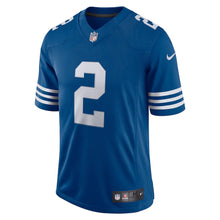 Load image into Gallery viewer, Men&#39;s Indianapolis Colts Carson Wentz Nike Royal Alternate Vapor Limited Jersey